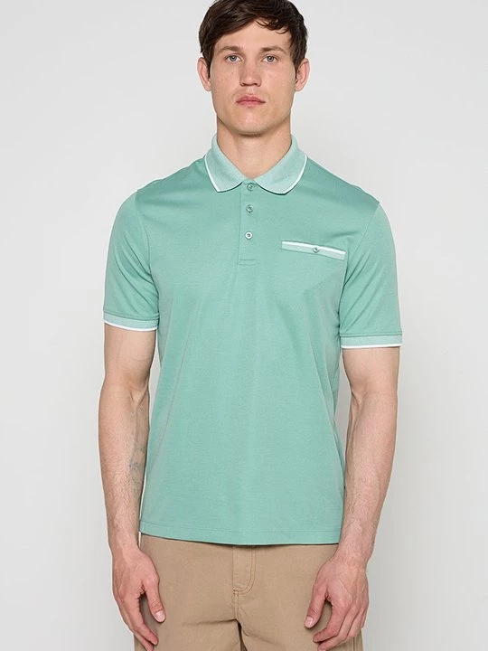 Foto van product Poloshirt Bugatti mintgroen