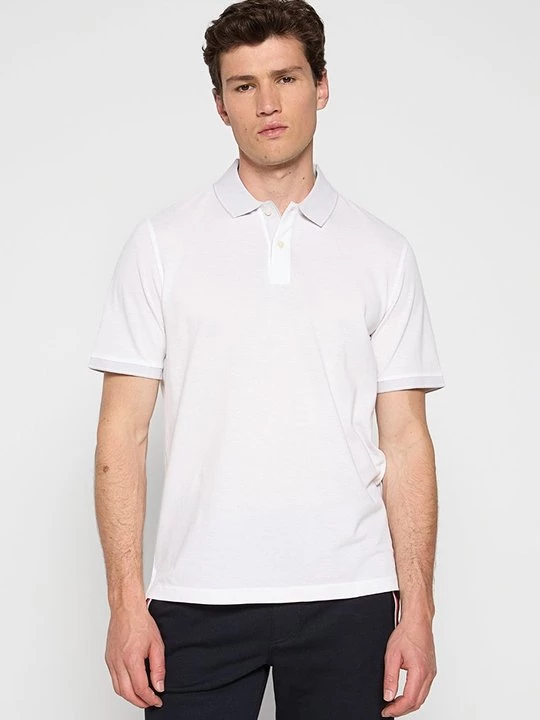 Foto van product Poloshirt Bugatti wit