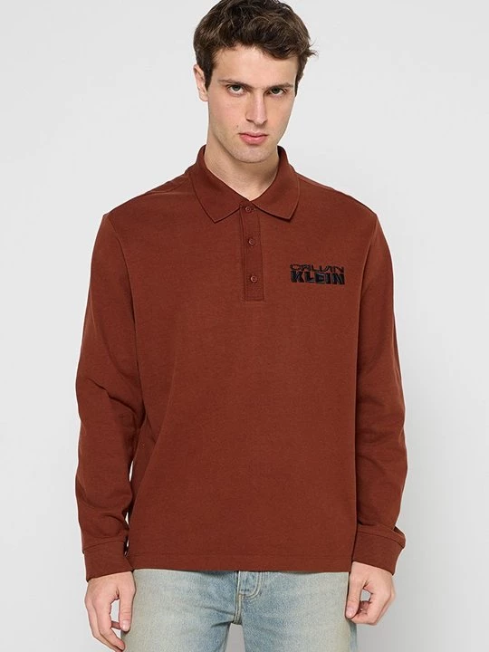 Foto van product Poloshirt Calvin Klein Jeans bruin