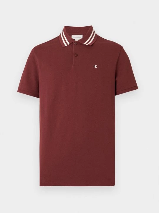Foto van product Poloshirt Calvin Klein Jeans donkerbruin