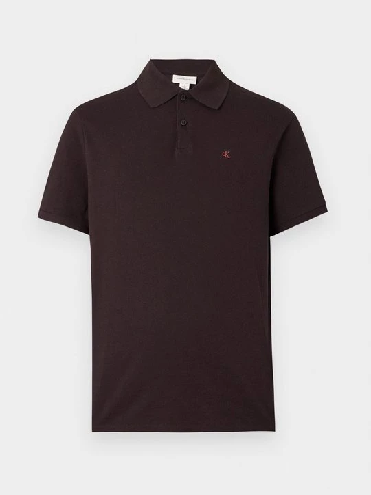 Foto van product Poloshirt Calvin Klein Jeans donkerbruin