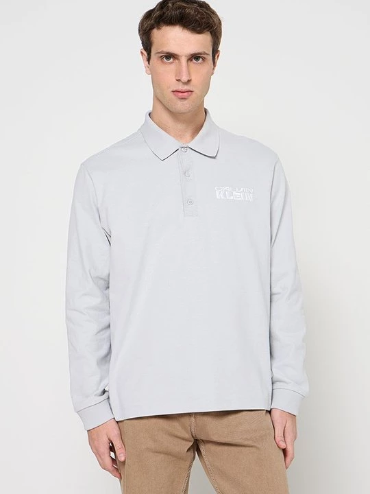 Foto van product Poloshirt Calvin Klein Jeans grijs