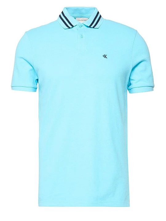 Foto van product Poloshirt Calvin Klein Jeans lichtblauw