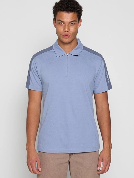 Foto van product Poloshirt Calvin Klein Jeans lichtblauw