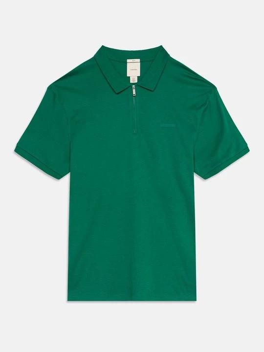 Foto van product Poloshirt Calvin Klein Jeans lichtgroen gemêleerd
