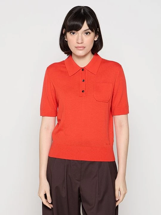 Foto van product Poloshirt Calvin Klein rood