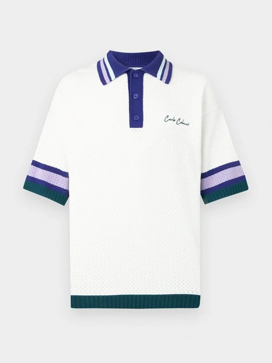 Foto van product Poloshirt Carlo Colucci wit