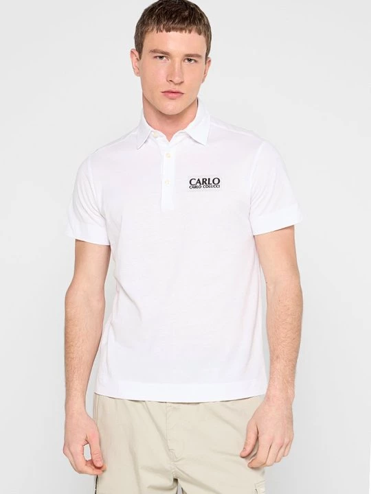 Foto van product Poloshirt Carlo Colucci wit