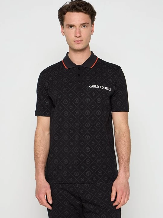 Foto van product Poloshirt Carlo Colucci zwart