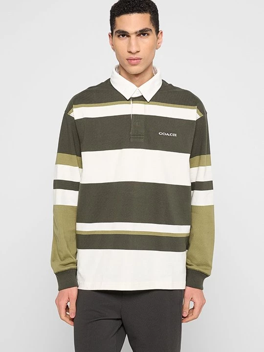 Foto van product Poloshirt Coach olijfgroen