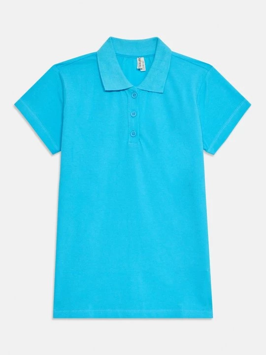 Foto van product Poloshirt DeFacto turquoise