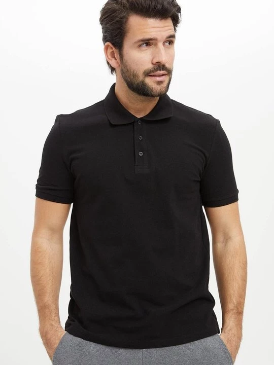 Foto van product Poloshirt DeFacto zwart