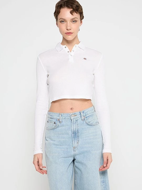 Foto van product Poloshirt Dickies wit