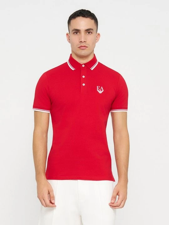 Foto van product Poloshirt Emporio Armani rood