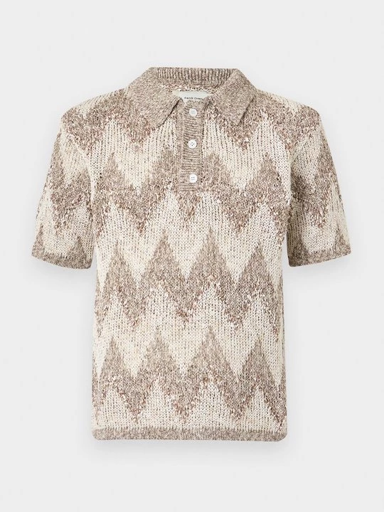 Foto van product Poloshirt Feng Chen Wang bruin
