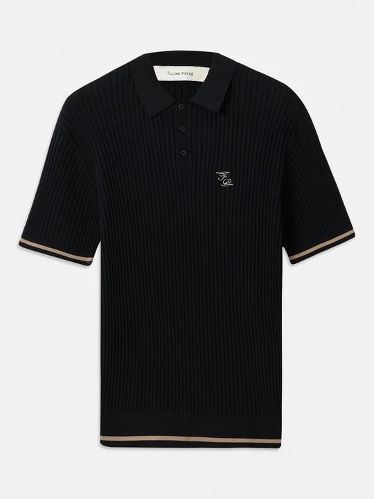 Foto van product Poloshirt Filling Pieces zwart