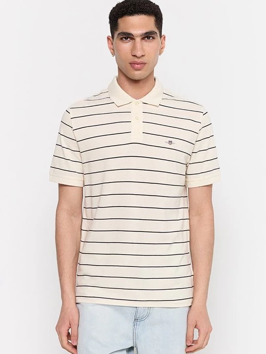 Foto van product Poloshirt Gant crème
