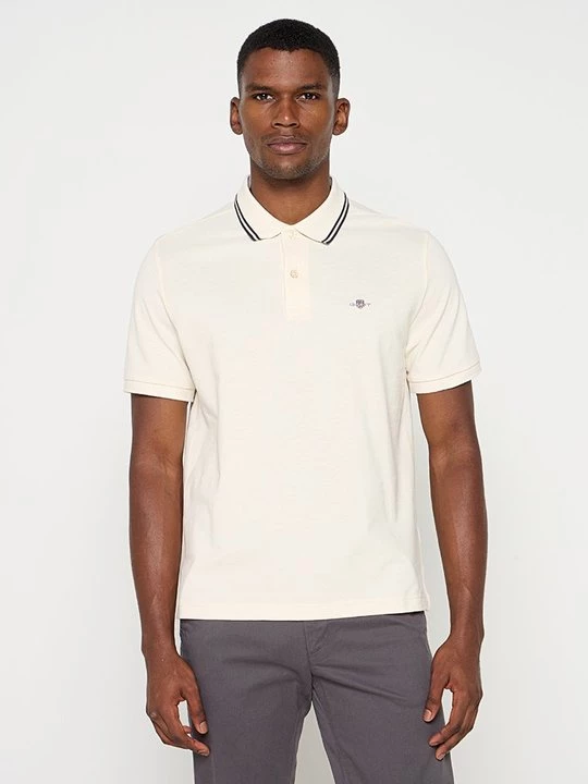 Foto van product Poloshirt Gant crème