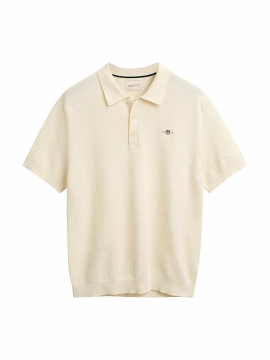 Foto van product Poloshirt Gant crème