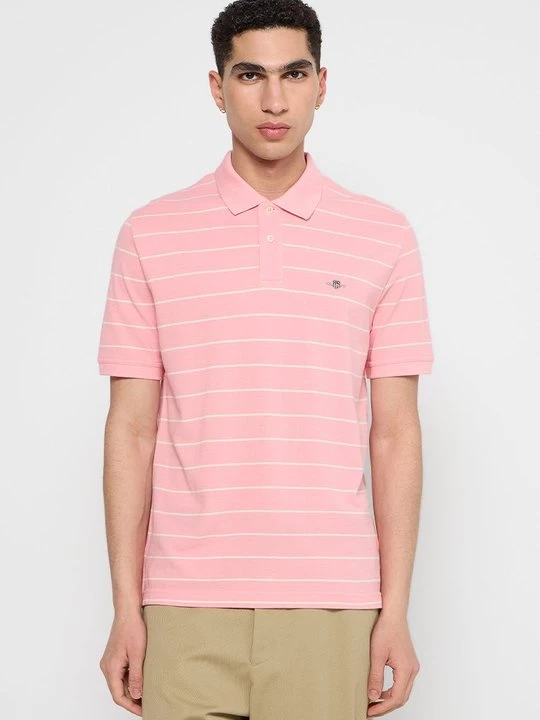 Foto van product Poloshirt Gant donkerroze