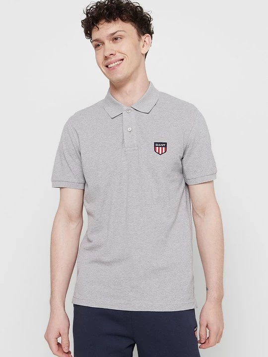 Foto van product Poloshirt Gant grijs