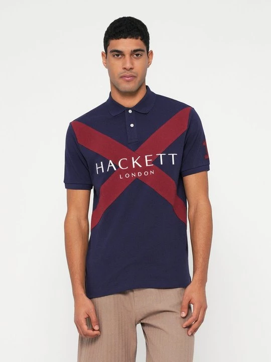 Foto van product Poloshirt Hackett London blauw