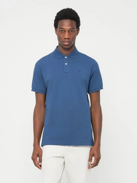 Foto van product Poloshirt Hackett London donkerblauw