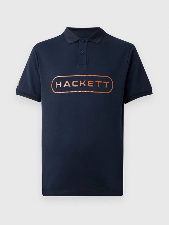 Foto van product Poloshirt Hackett London donkerblauw