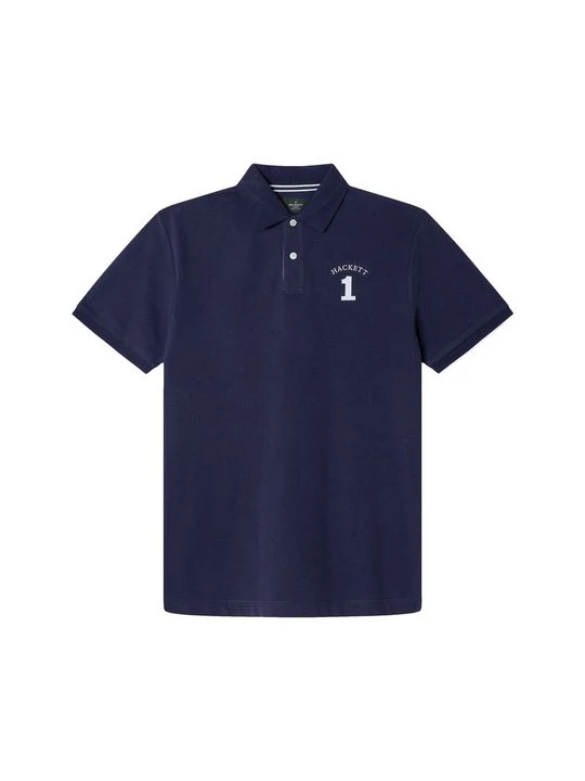 Foto van product Poloshirt Hackett London donkerblauw