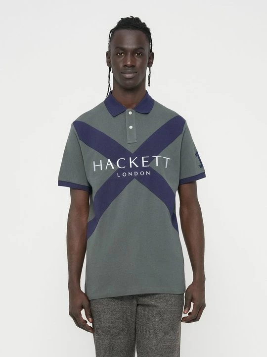 Foto van product Poloshirt Hackett London donkerblauw