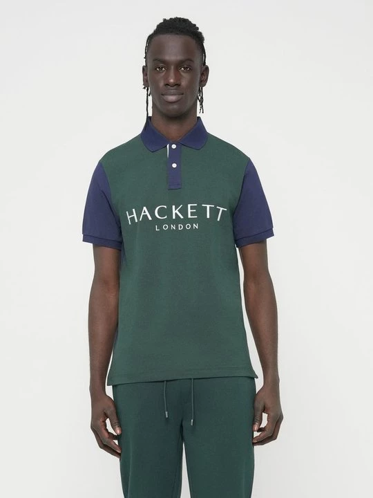 Foto van product Poloshirt Hackett London donkergroen