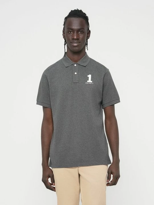 Foto van product Poloshirt Hackett London grijs