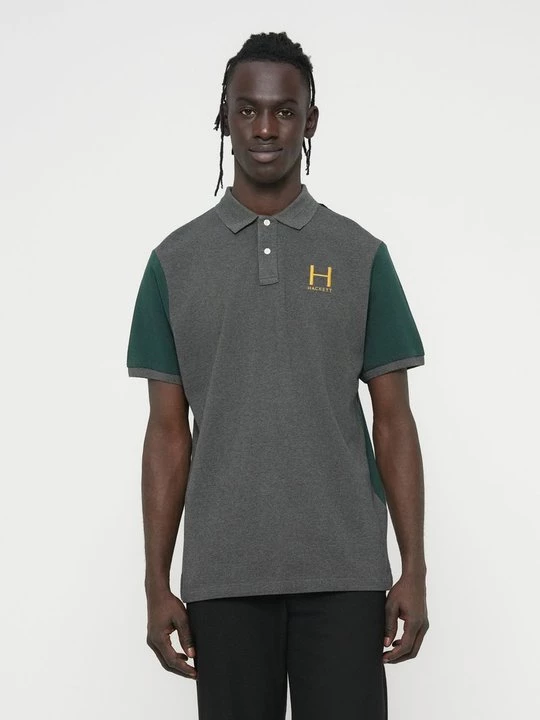 Foto van product Poloshirt Hackett London grijs