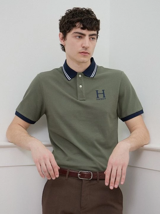 Foto van product Poloshirt Hackett London groen