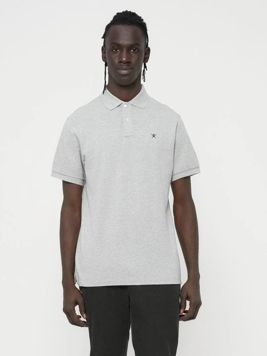Foto van product Poloshirt Hackett London lichtgrijs