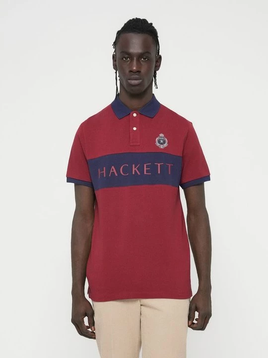 Foto van product Poloshirt Hackett London rood