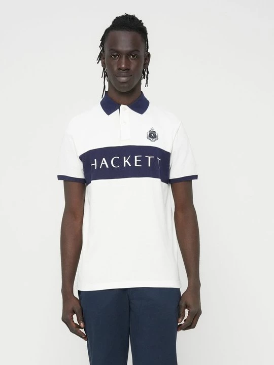 Foto van product Poloshirt Hackett London wit