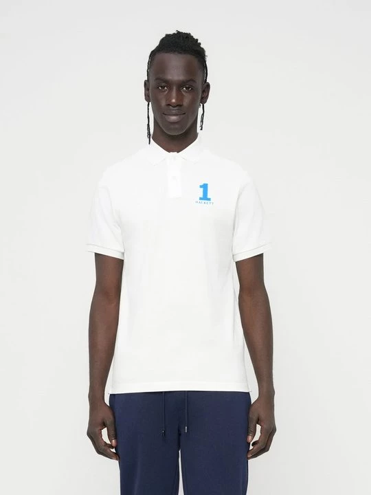 Foto van product Poloshirt Hackett London wit