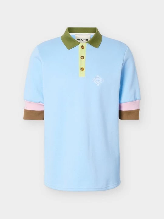 Foto van product Poloshirt Heathe lichtblauw