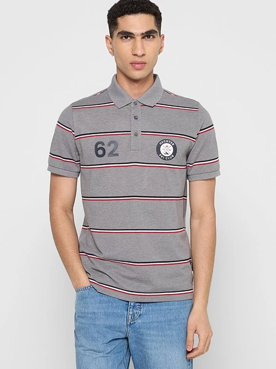 Foto van product Poloshirt HECHTER PARIS grijs