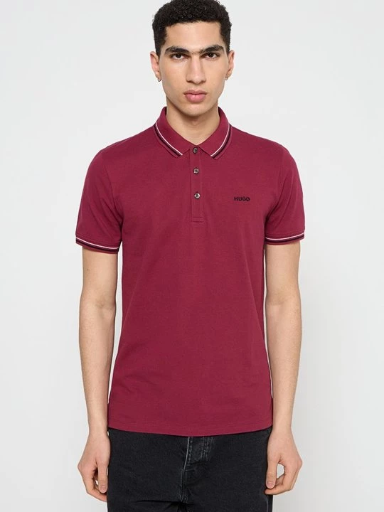 Foto van product Poloshirt Hugo donkerrood