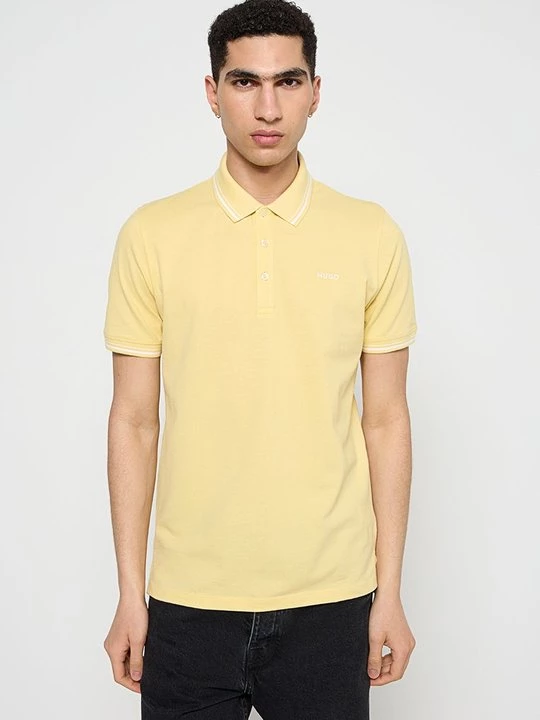 Foto van product Poloshirt Hugo geel