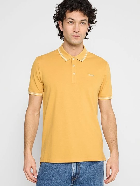 Foto van product Poloshirt Hugo goudkleurig