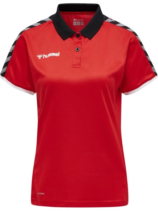 Foto van product Poloshirt Hummel donkerrood
