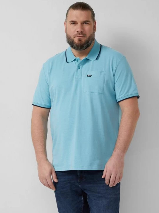 Foto van product Poloshirt in vlamgaren piqué s.Oliver