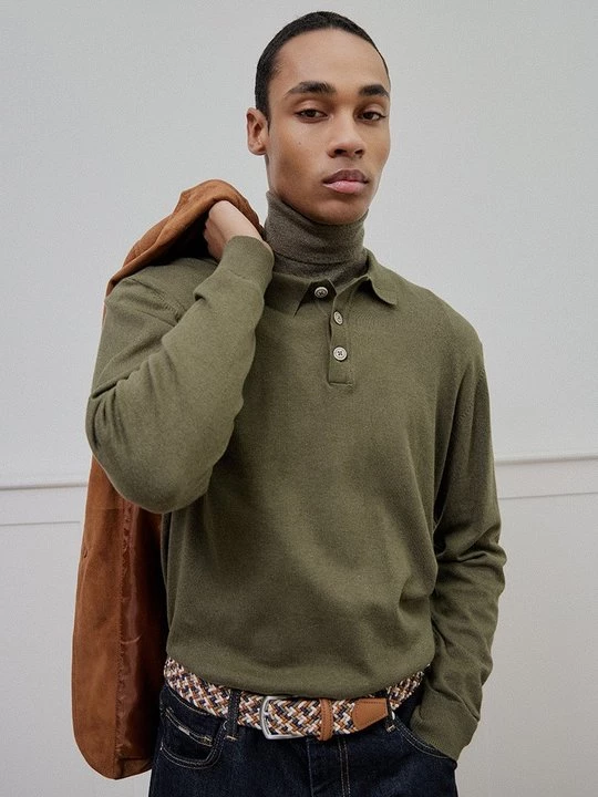 Foto van product Poloshirt INDICODE donkergroen