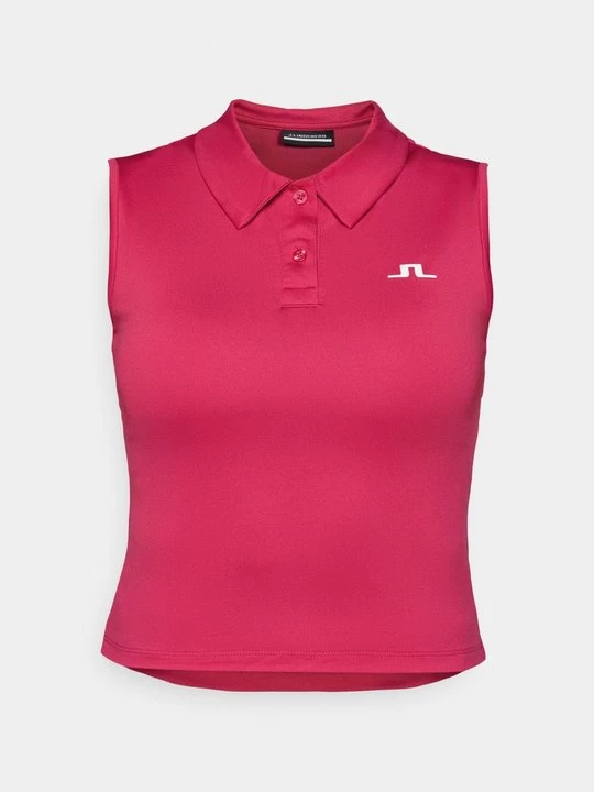 Foto van product Poloshirt J.Lindeberg bordeauxrood