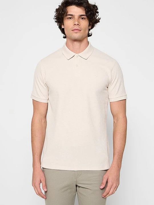 Foto van product Poloshirt Jack&Jones beżowy