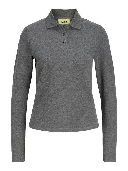 Foto van product Poloshirt JJXX donkergrijs gemêleerd