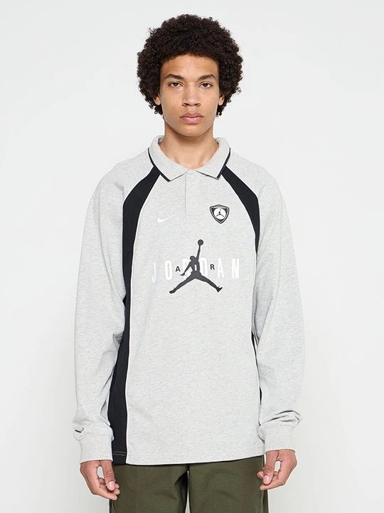 Foto van product Poloshirt Jordan lichtgrijs